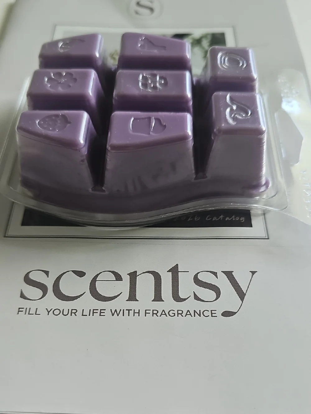 Scentsy Provence Lavender Wax Bar - Lavender Purple